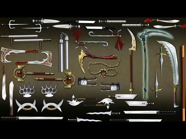 Shadow Fight 2 Weapons List